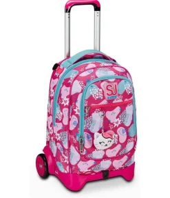Trolley scuola SJ Jack 2 ruote Pinkfur