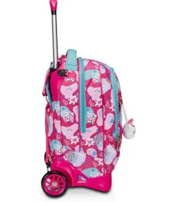Trolley scuola SJ Jack 2 ruote Pinkfur