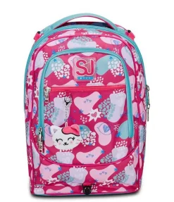 Trolley scuola SJ Jack 3 ruote Pinkfur