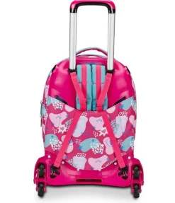 Trolley scuola SJ Jack 3 ruote Pinkfur