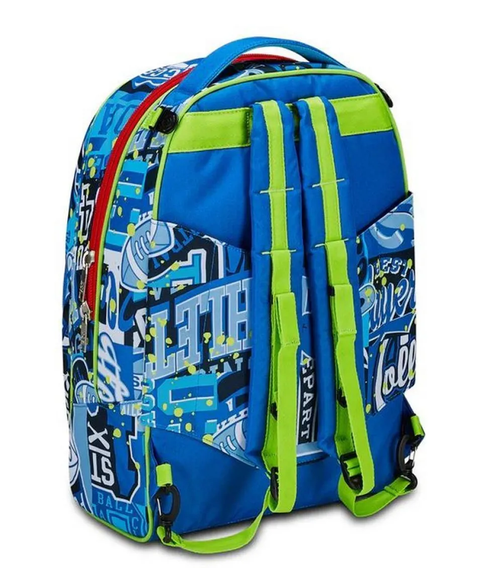 Trolley scuola SJ Jack 3 ruote Realbasket