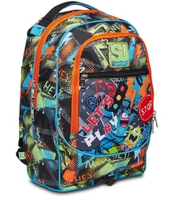 Trolley scuola SJ Jack 3 ruote Rushpack