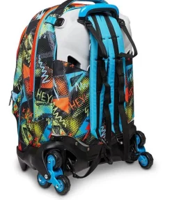 Trolley scuola SJ Jack 3 ruote Rushpack