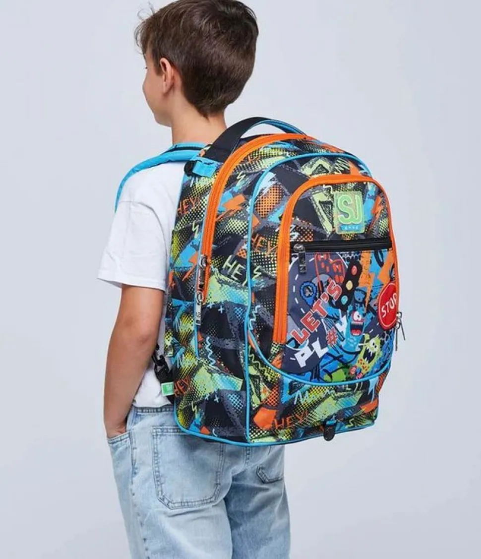 Trolley scuola SJ Jack 2 ruote Rushpack