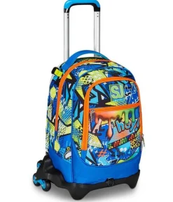 Trolley scuola SJ Jack 3 ruote Sphere Full Boy