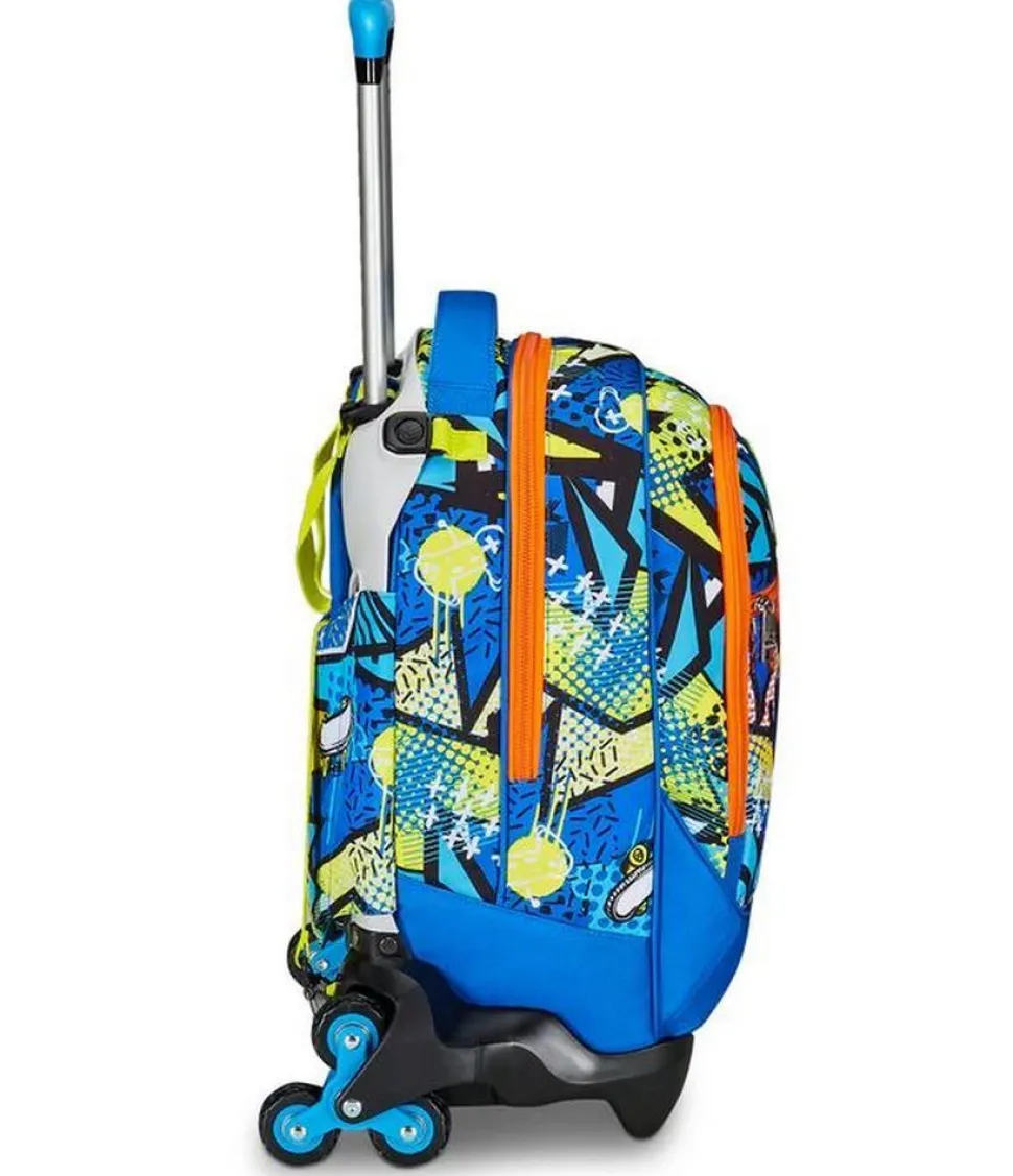 Trolley scuola SJ Jack 3 ruote Sphere Full Boy
