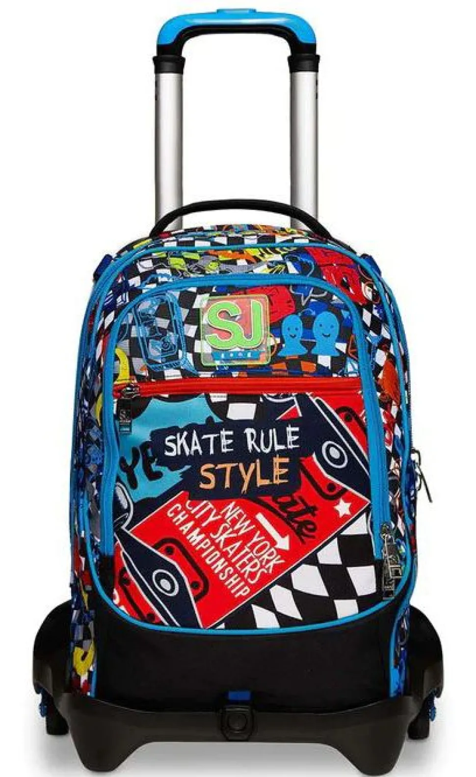 Trolley scuola SJ Jack 3 ruote Trickflip Boy