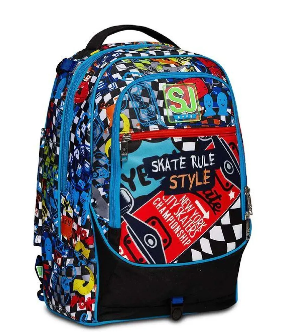 Trolley scuola SJ Jack 3 ruote Trickflip Boy