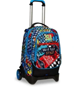 Trolley scuola SJ Jack 2 ruote Trickflip Boy
