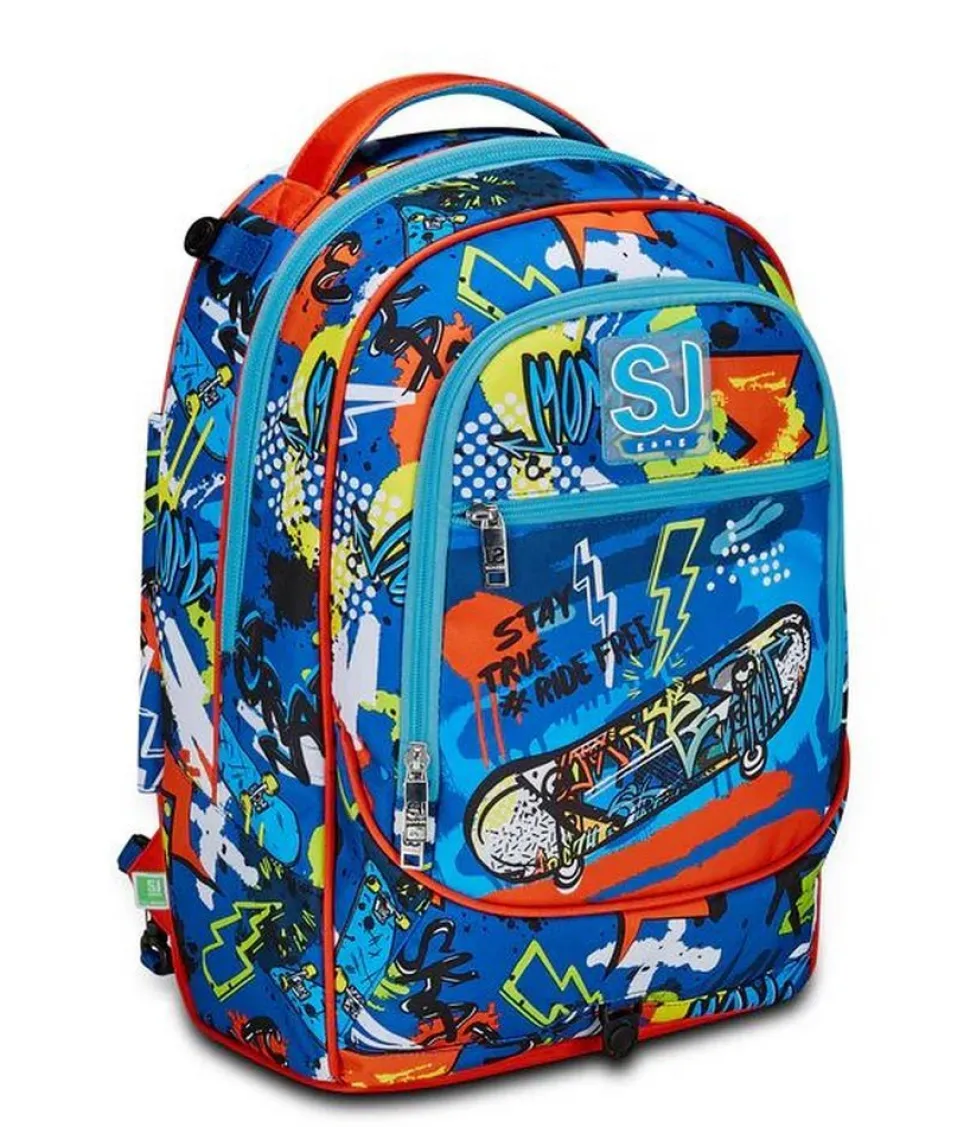 Trolley scuola SJ Jack 3 ruote Trickyled