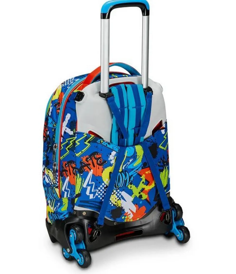 Trolley scuola SJ Jack 3 ruote Trickyled