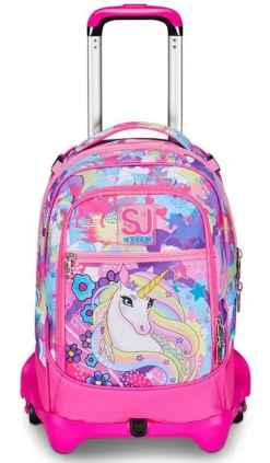 Trolley scuola SJ Jack 3 ruote Unibraid