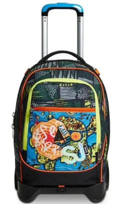 Trolley scuola SJ Jack 2WD Sea Pirate Boy