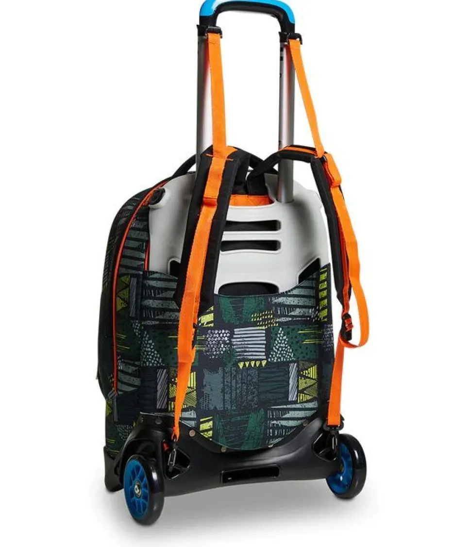 Trolley scuola SJ Jack 2WD Sea Pirate Boy