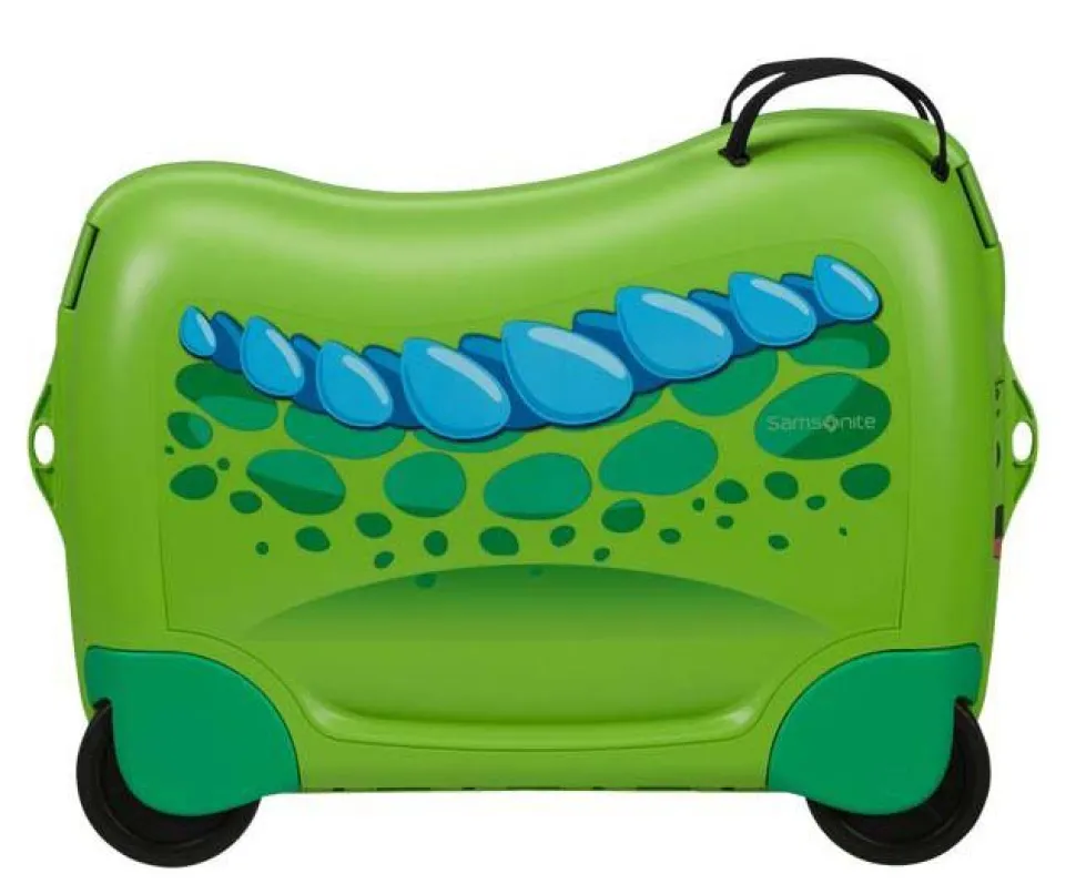 Valigia per bambini cavalcabile Samsonite Dream2Go Dinosauro
