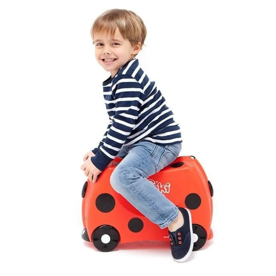 Valigia per bambini cavalcabile Trunki Harley Ladybird