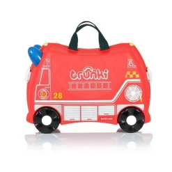 Valigia per bambini cavalcabile Trunki Frank Fire Truck