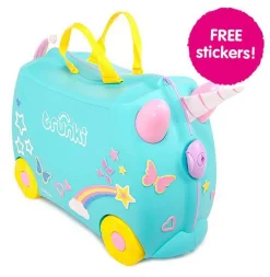 Valigia per bambini cavalcabile Trunki Una the Unicorn