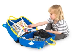 Valigia per bambini cavalcabile Trunki Percy the Police