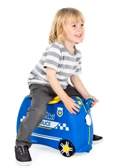 Valigia per bambini cavalcabile Trunki Percy the Police