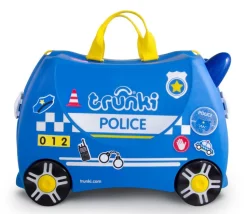 Valigia per bambini cavalcabile Trunki Percy the Police