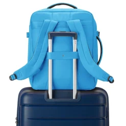 Zaino cabina Easyjet 45x36x18 Roncato Ironik 2.0 5326 Sky Blu