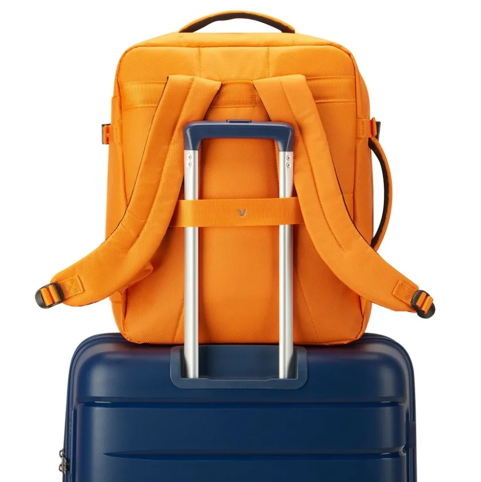 Zaino cabina Easyjet 45x36x18 Roncato Ironik 2.0 5326 Arancio