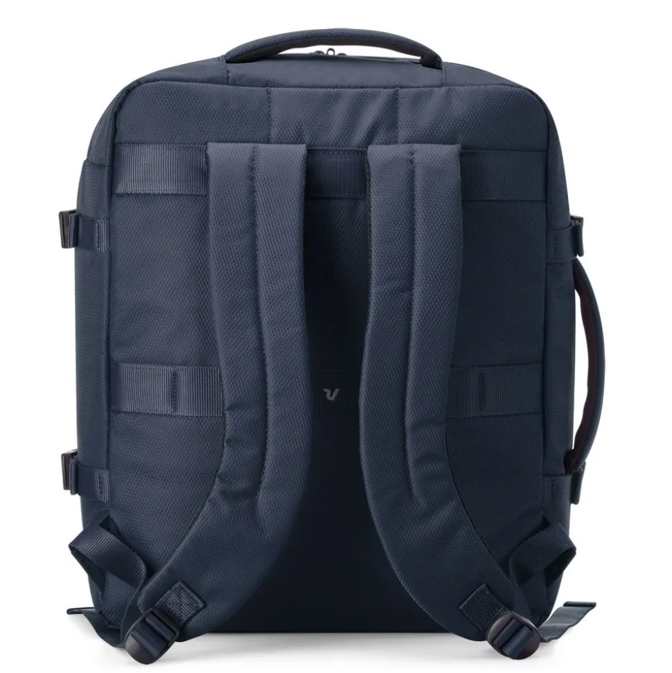 Zaino cabina Easyjet 45x36x18 Roncato Ironik 2.0 5326 Blu Notte