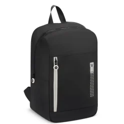 Zaino cabina pieghevole Ryanair 40x20x25 Roncato Compact 2010 Nero Fumo