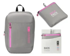 Zaino cabina pieghevole Ryanair 40x20x25 Roncato Compact Neon 2010 Grigio