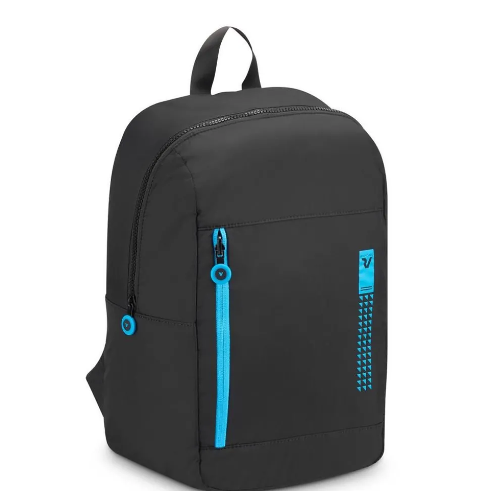 Zaino cabina pieghevole Ryanair 40x20x25 Roncato Compact Neon 2010 Nero