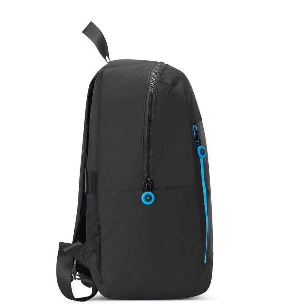 Zaino cabina pieghevole Ryanair 40x20x25 Roncato Compact Neon 2010 Nero