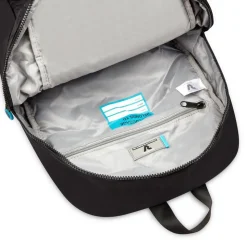 Zaino cabina pieghevole Ryanair 40x20x25 Roncato Compact Neon 2010 Nero
