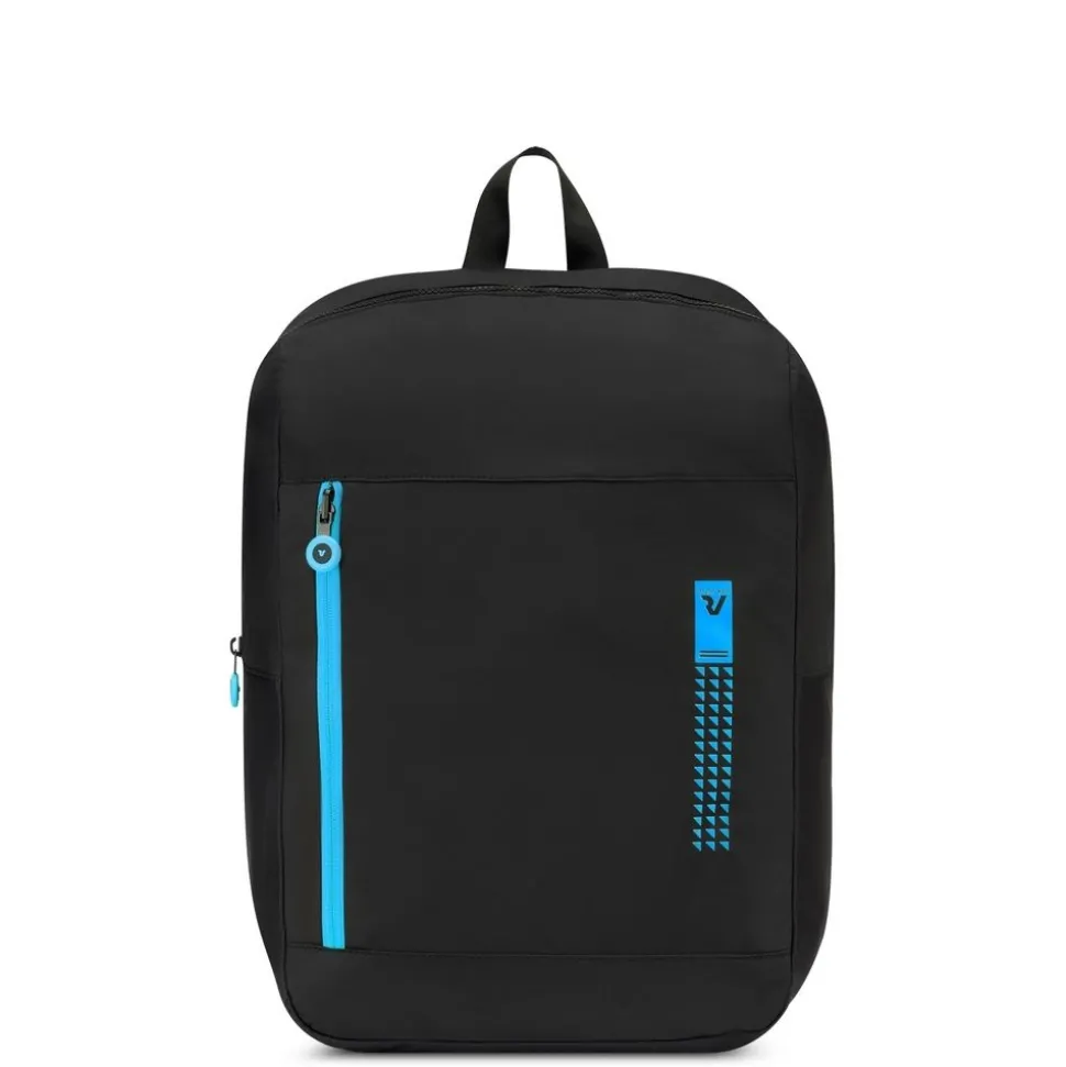 Zaino cabina pieghevole 45x36x20 Roncato Compact 2012 Nero Blu