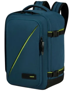 Zaino cabina Ryanair 40x20x25 American Tourister Take2Cabin S Harbor Blue
