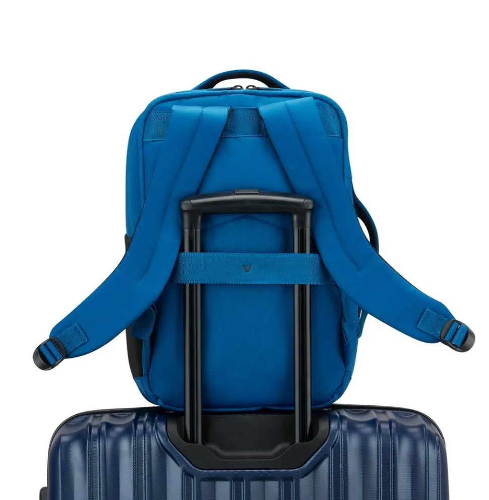 Zaino cabina Ryanair 40x20x25 Roncato Move 5354 Blu Laguna