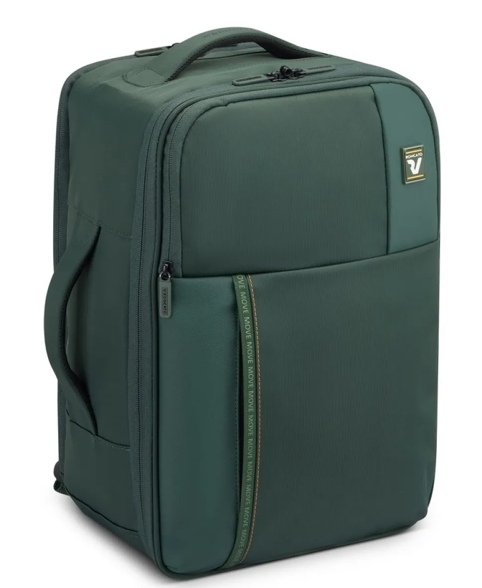 Zaino cabina Ryanair 40x20x25 Roncato Move 5354 Verde Mimetico