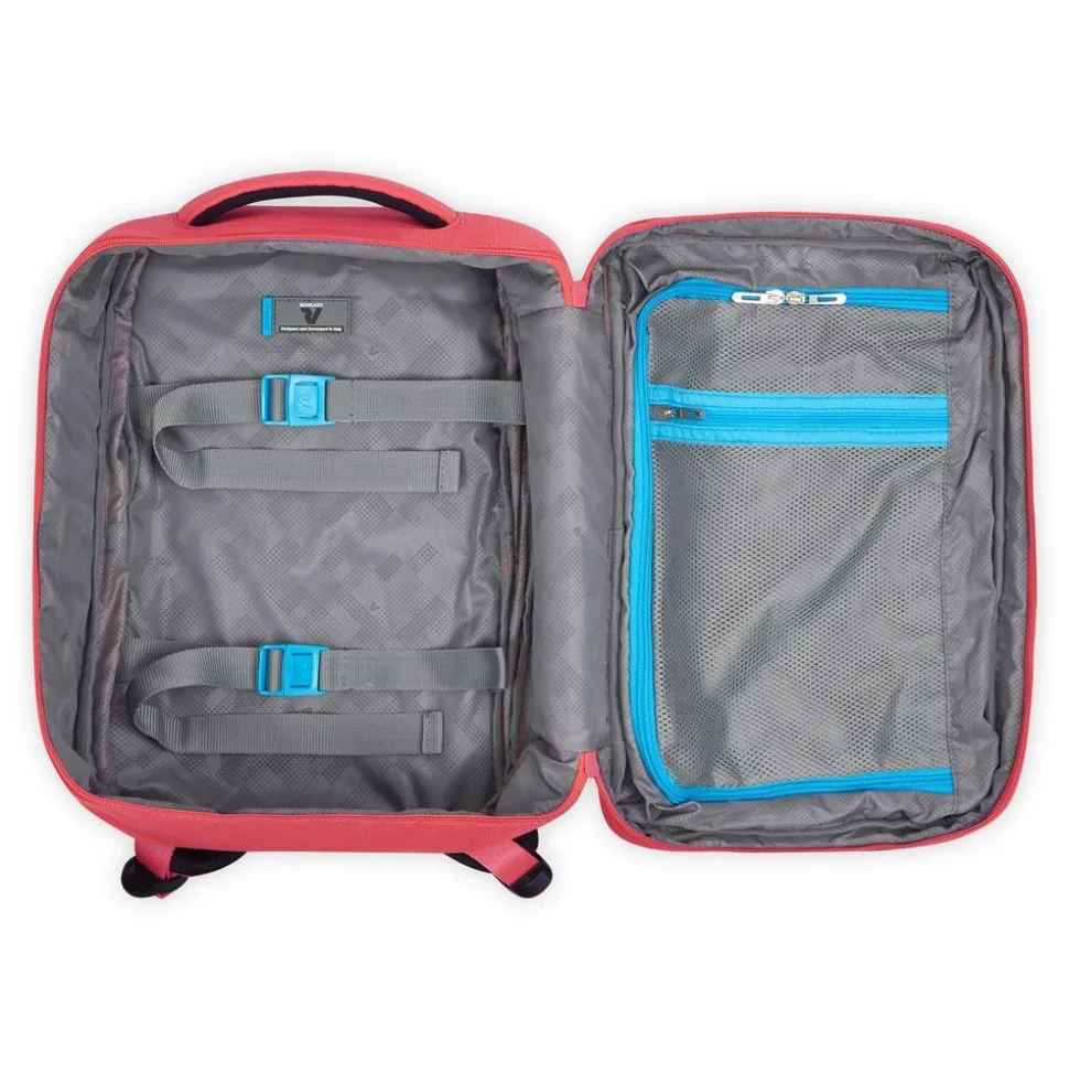 Zaino cabina Ryanair 40x20x25 Roncato Ironik 2.0 5336 Radiant Red