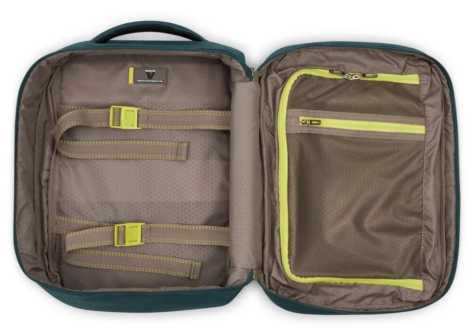 Zaino cabina Ryanair 40x20x25 Roncato Smile 2.0 4244 Verde