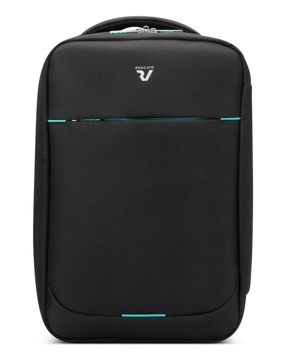 Zaino cabina Ryanair 40x20x25 Roncato Smile 2.0 4244 Nero
