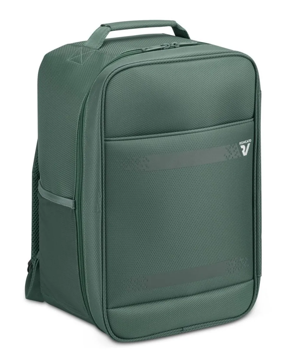Zaino cabina Ryanair 40x20x25 Roncato Jazz 4.0 4644 Verde Bottiglia