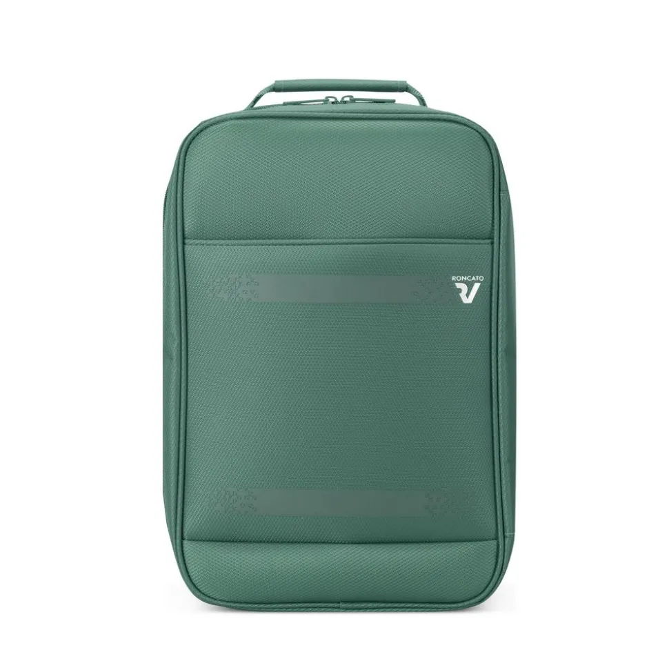 Zaino cabina Ryanair 40x20x25 Roncato Jazz 4.0 4644 Verde Bottiglia