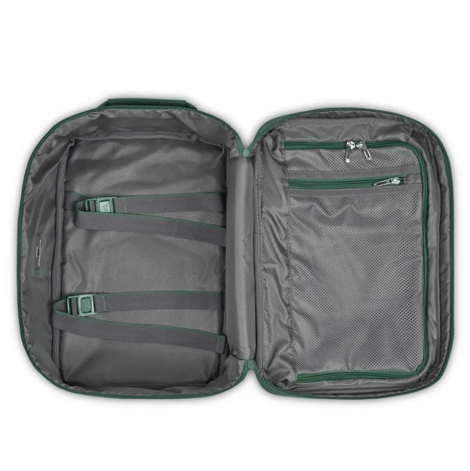 Zaino cabina Ryanair 40x20x25 Roncato Jazz 4.0 4644 Verde Bottiglia