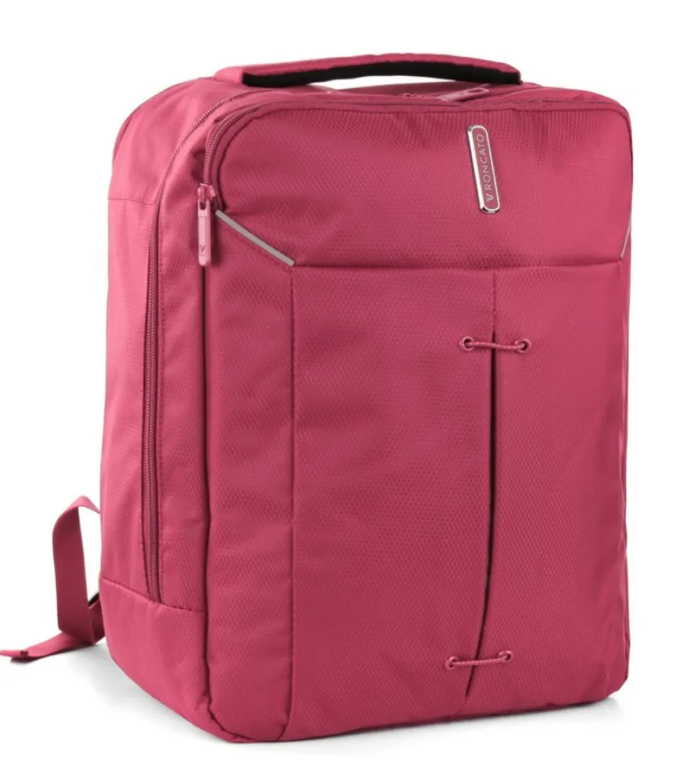 Zaino cabina Ryanair 40x20x25 Roncato Ironik 2.0 5336 Rosa