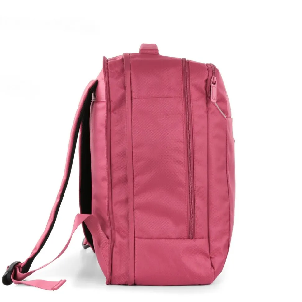 Zaino cabina Ryanair 40x20x25 Roncato Ironik 2.0 5336 Rosa