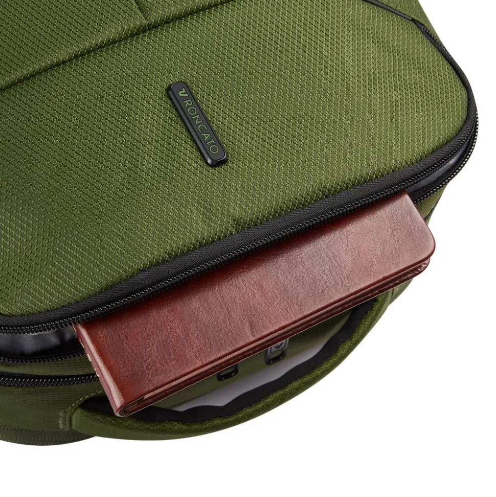 Zaino cabina Ryanair 40x20x25 Roncato Ironik 2.0 5336 Verde