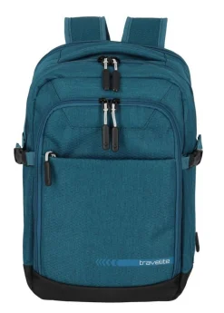 Zaino cabina Ryanair 40x20x25 Travelite Kick Off 6921 Petrolio