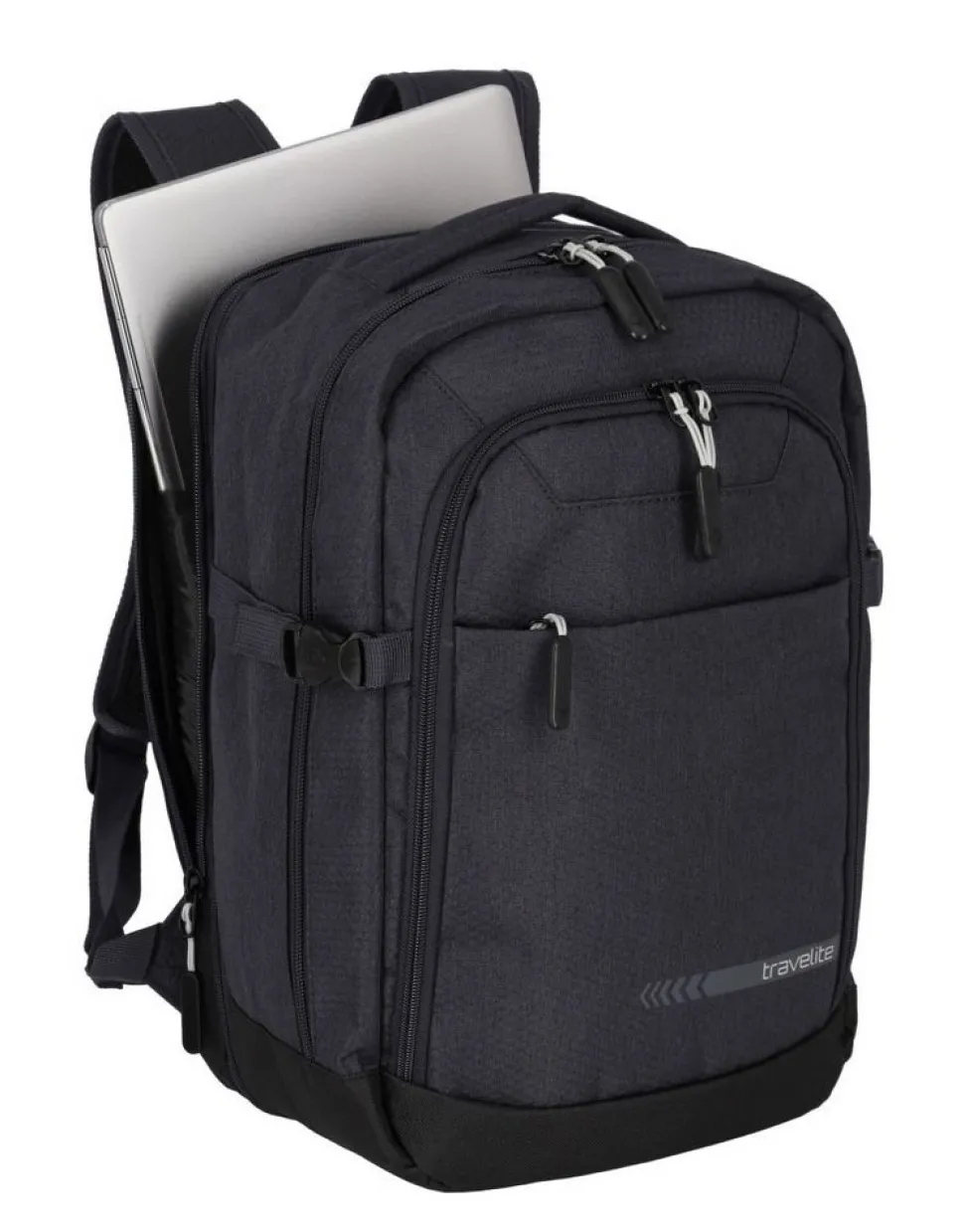 Zaino cabina Ryanair 40x20x25 Travelite Kick Off 6921 Antracite