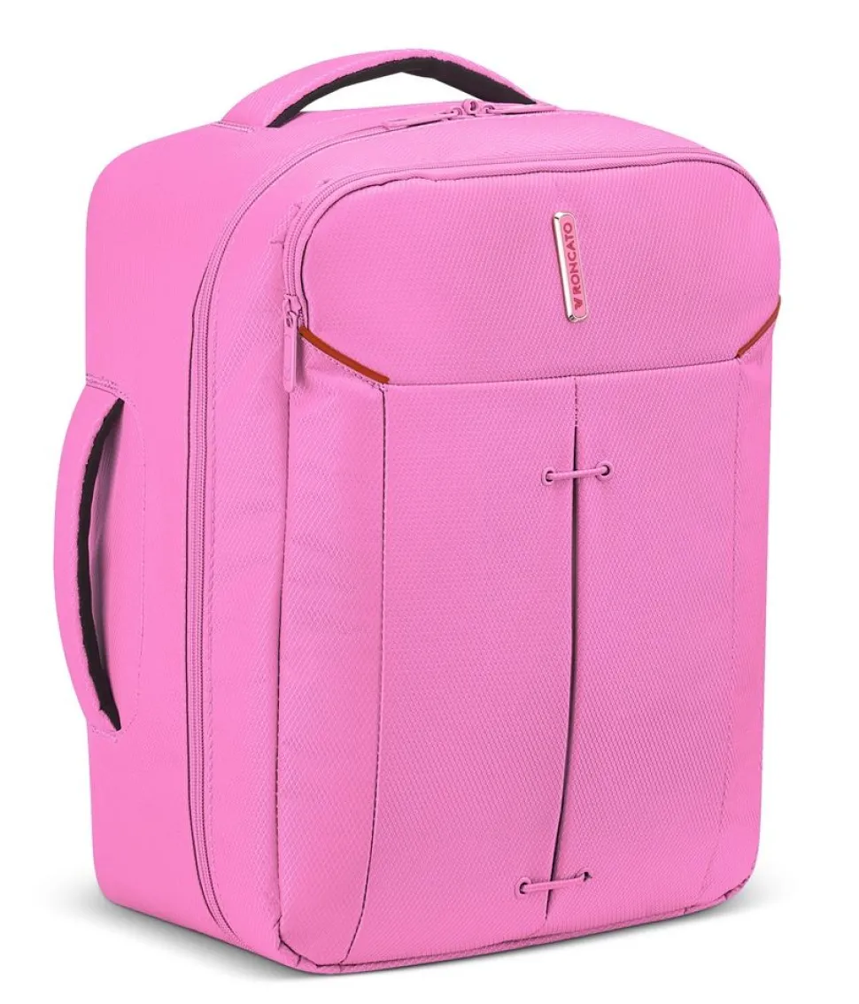 Zaino cabina 40x20x30 Roncato Ironik 2.0 5335 Rosa