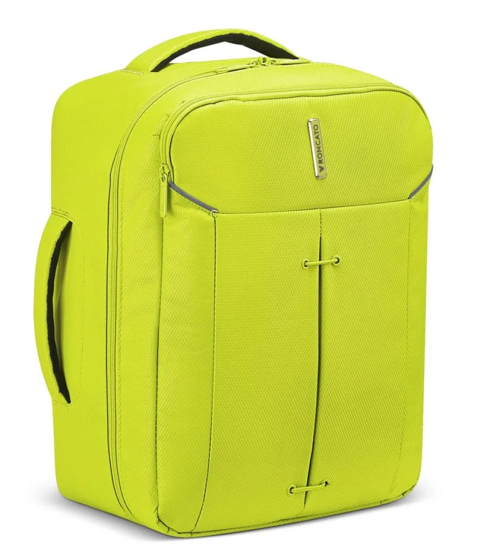 Zaino cabina 40x20x30 Roncato Ironik 2.0 5335 Cyber Lime